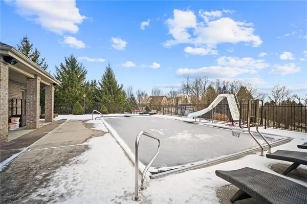 a view of a basketball court