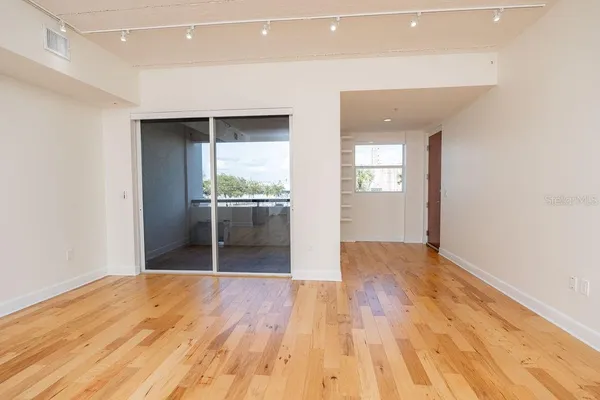 a view of empty room