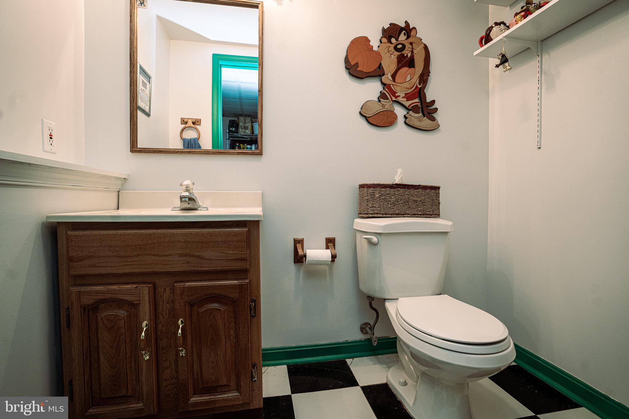 23 Yew Road Essex, MD 21221 - Photo 41 of 47 half bathroom on lower level