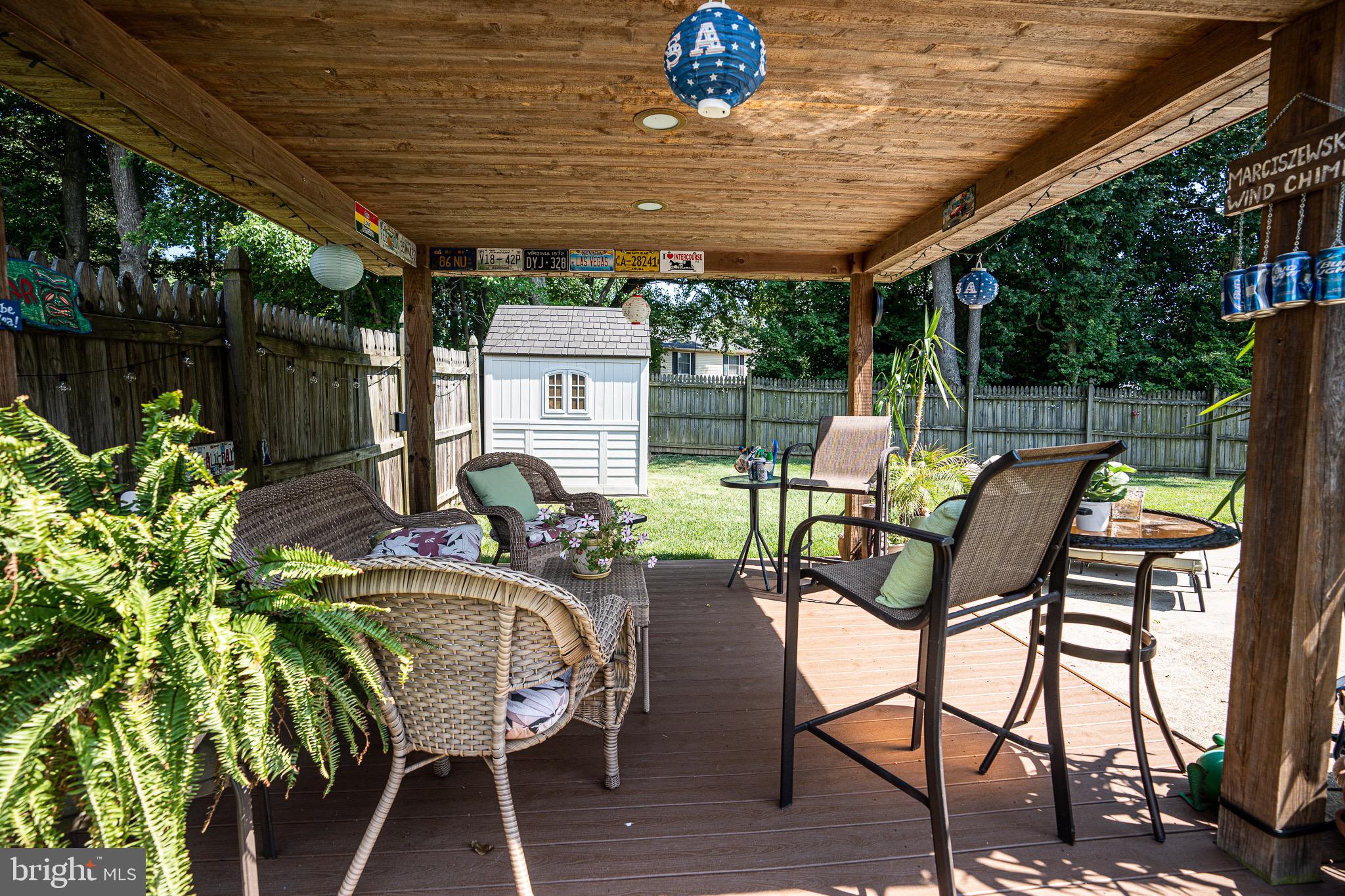 23 Yew Road Essex, MD 21221 - Photo 7 of 47 Deck with gazebo