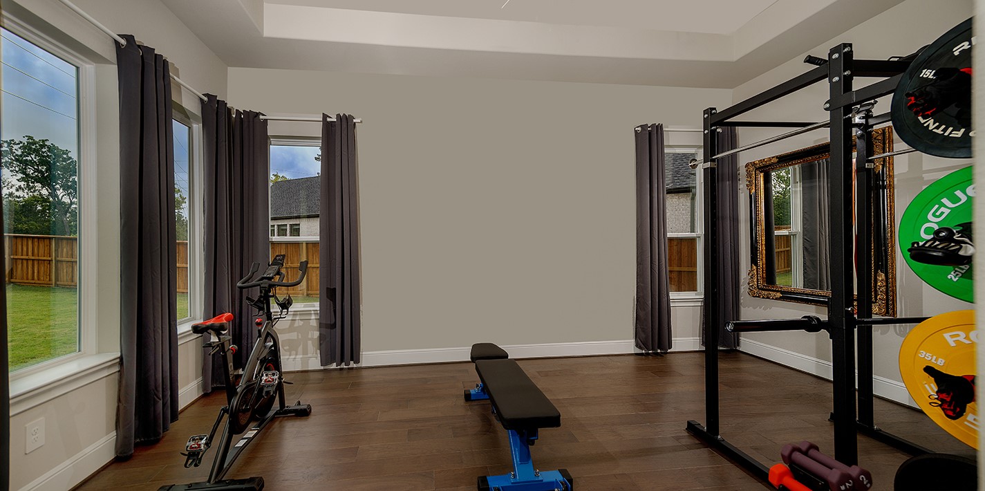 5361 Cherry Spring Drive Spring, TX 77386 - Photo 14 of 35 a view of gym equipment