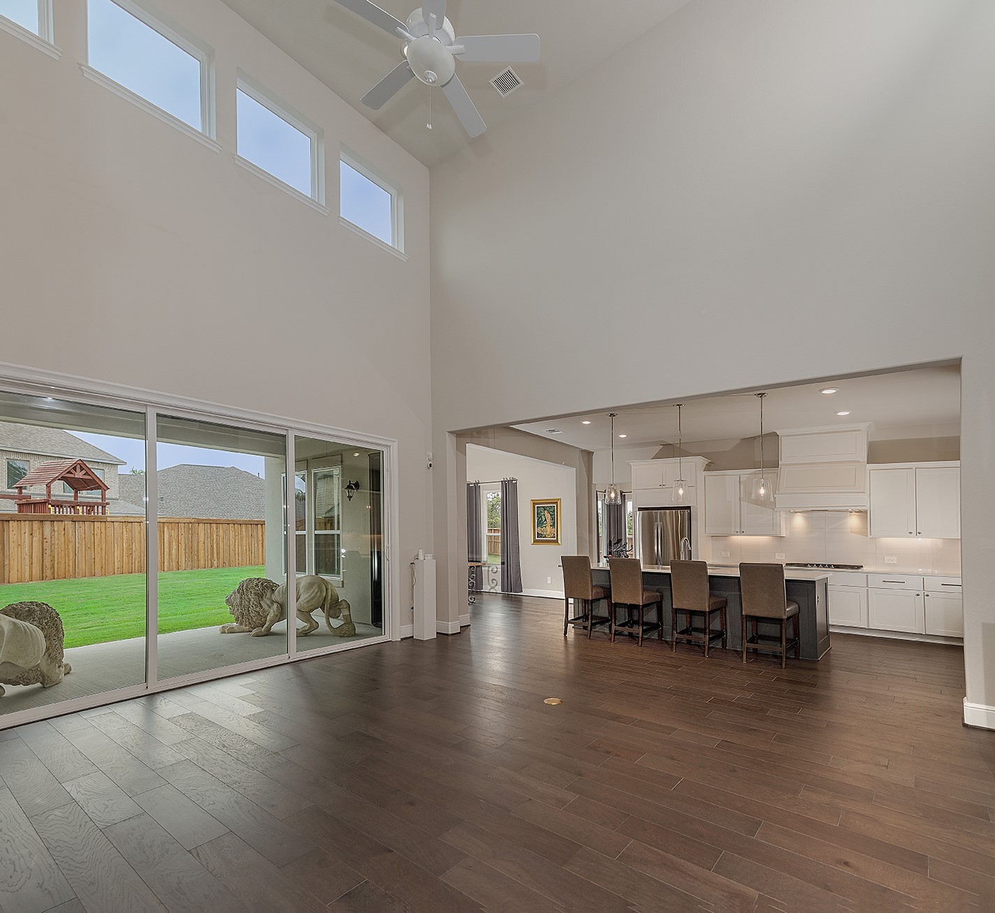 5361 Cherry Spring Drive Spring, TX 77386 - Photo 6 of 35 a view of a dining room with furniture and wooden floor