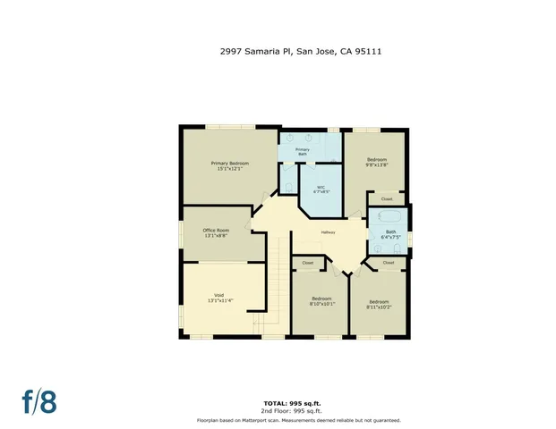 $999,000 | 2997 Samaria Place, San Jose, CA 95111