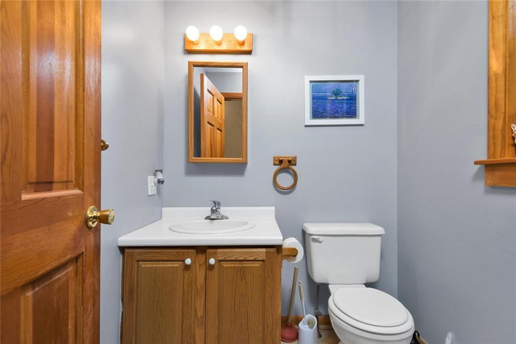425 North Shore Road New Gloucester, ME 04260 - Photo 12 of 29 Powder room, first floor.