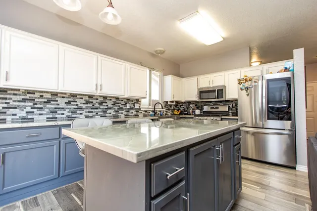 a view of a bedroom from a hallway