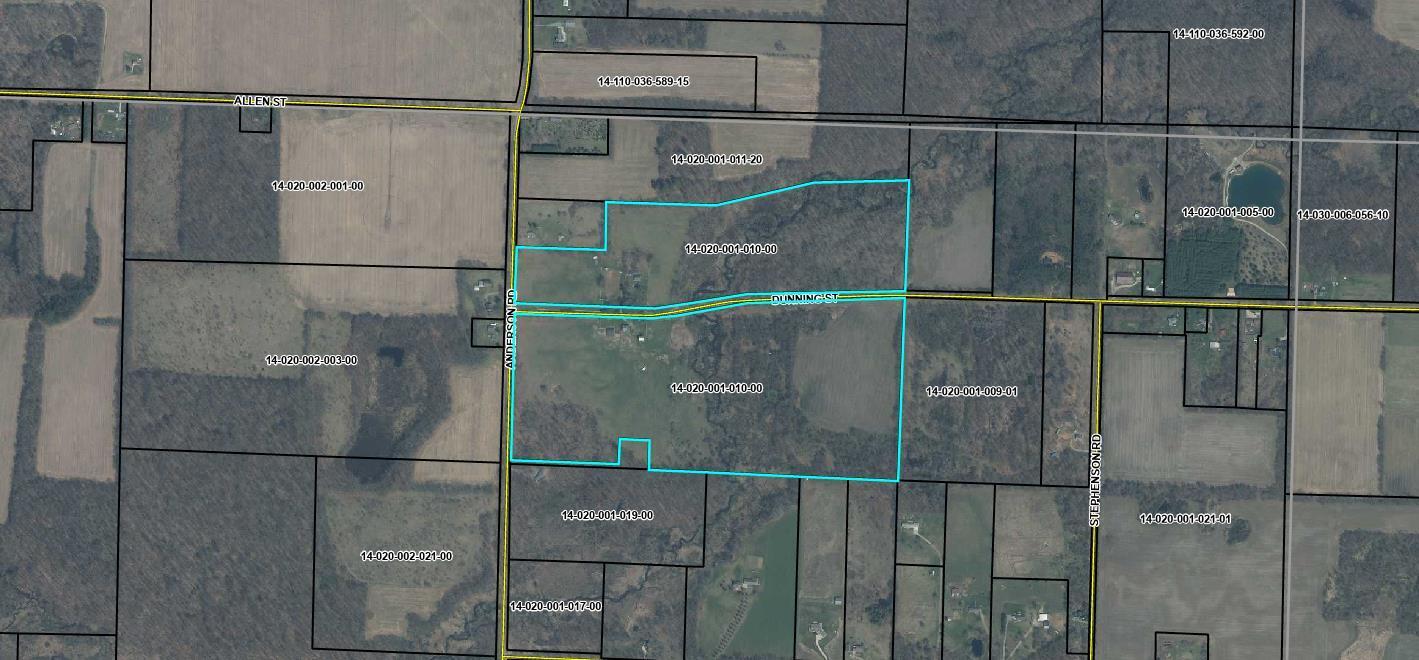 3223 Dunning Street Cassopolis, MI 49031 - Photo 38 of 38 BeaconMapbothsidesofRoad
