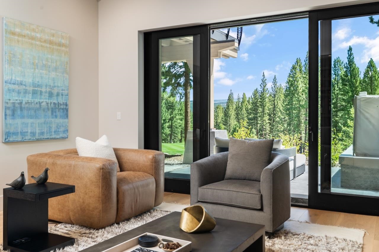 7745 Lahontan Drive Truckee, CA 96161 - Photo 16 of 28 a living room with furniture and a large window