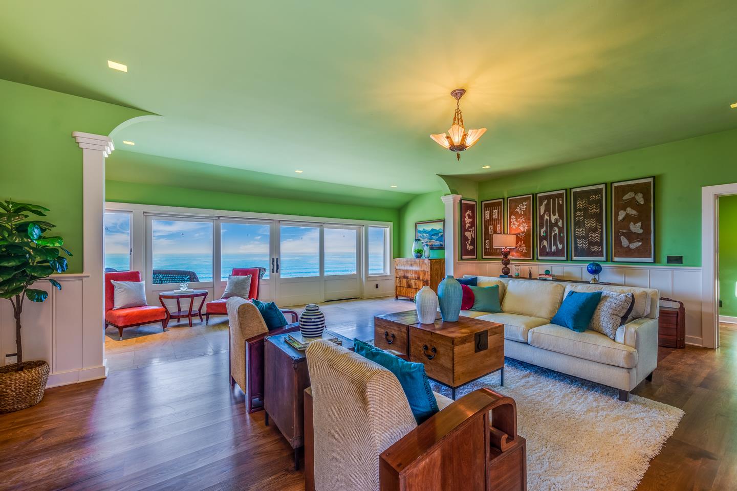 28 Cresta Way La Selva Beach, CA 95076 - Photo 12 of 39 a living room with furniture and a large window