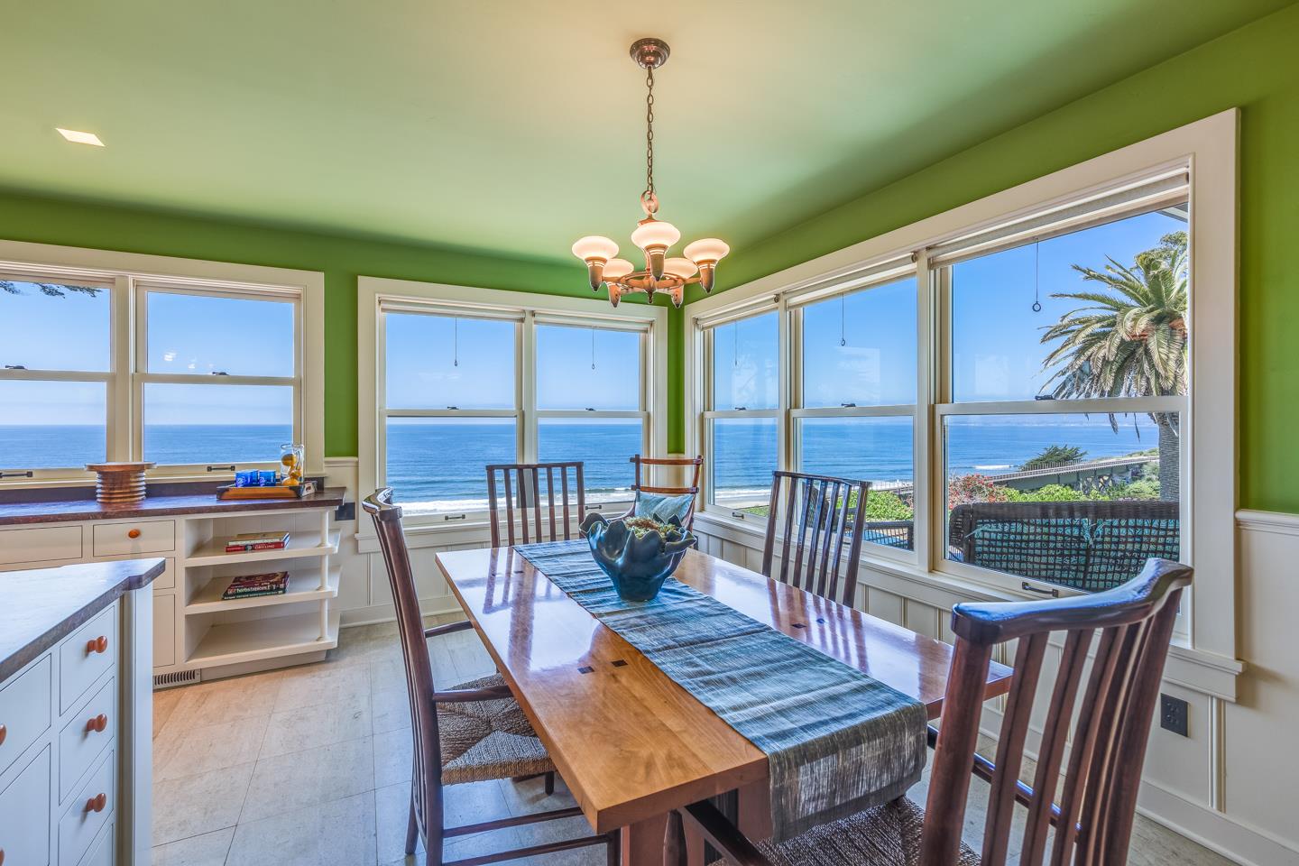 28 Cresta Way La Selva Beach, CA 95076 - Photo 15 of 39 a dining room with furniture a chandelier and wooden floor