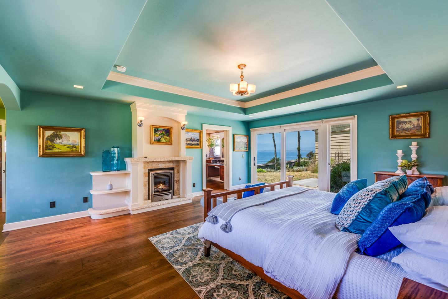 28 Cresta Way La Selva Beach, CA 95076 - Photo 29 of 39 a bed room with furniture and a fireplace