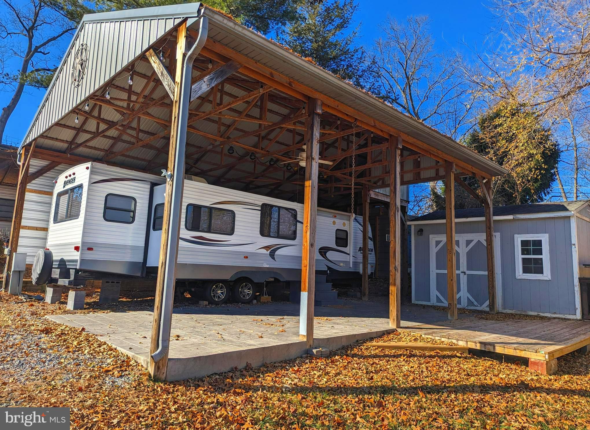 Complete Lot with Pavilion/Shed/Camper