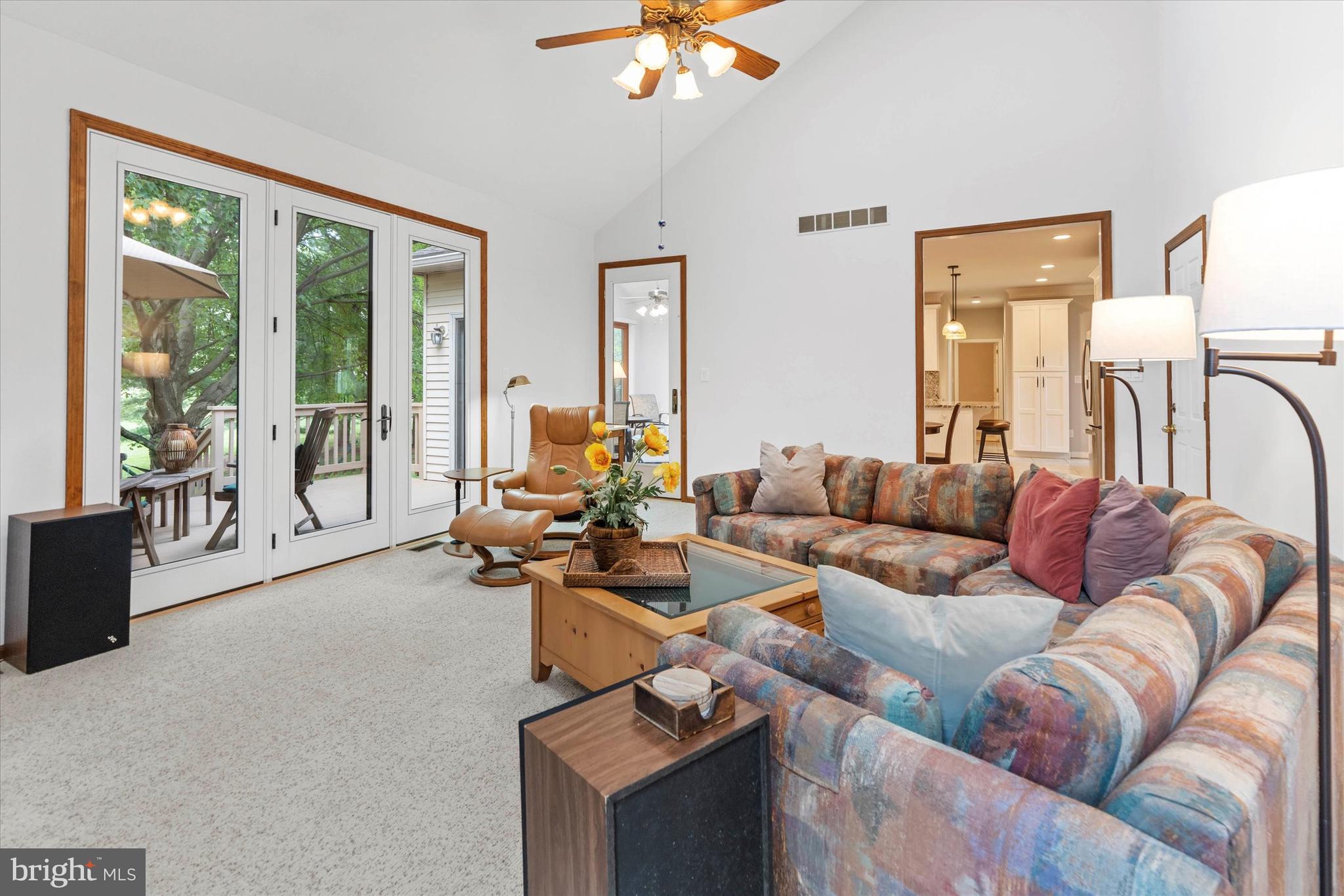 216 South Pond Road Hockessin, DE 19707 - Photo 19 of 61 a living room with furniture and large windows