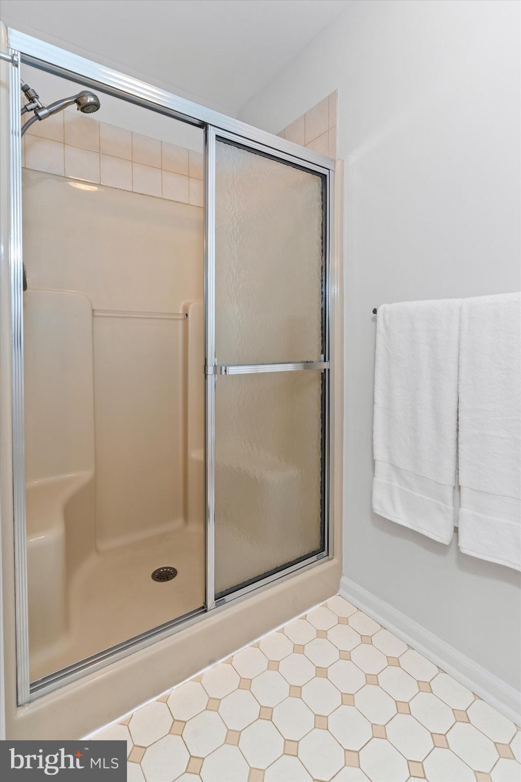 216 South Pond Road Hockessin, DE 19707 - Photo 35 of 61 a bathroom with a glass shower door