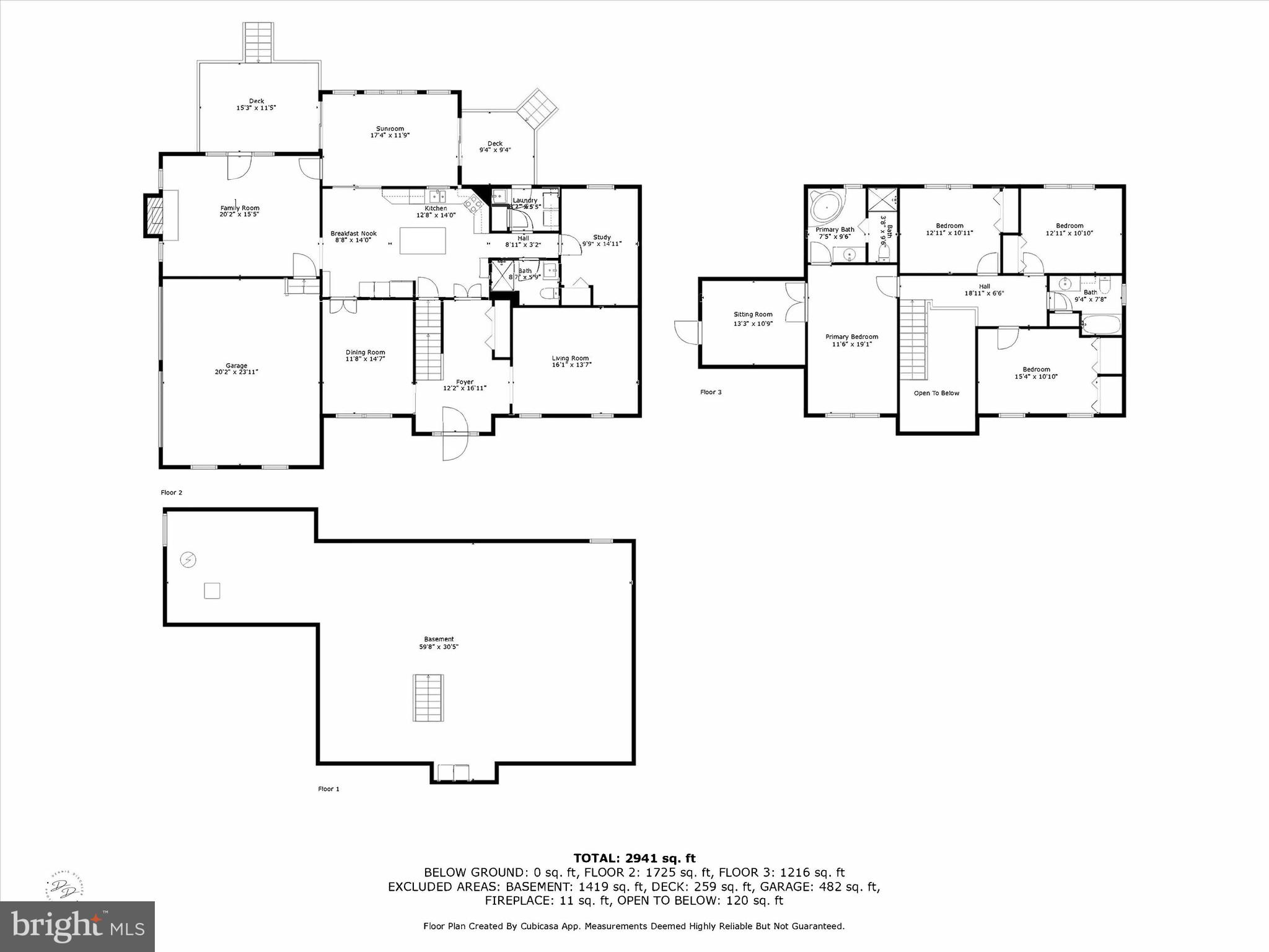 216 South Pond Road Hockessin, DE 19707 - Photo 61 of 61 All Three Floor Plans