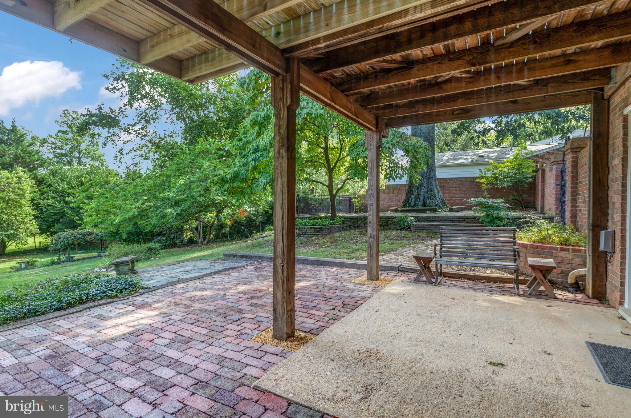 8305 Accotink Road Lorton, VA 22079 - Photo 46 of 73 Patio under deck