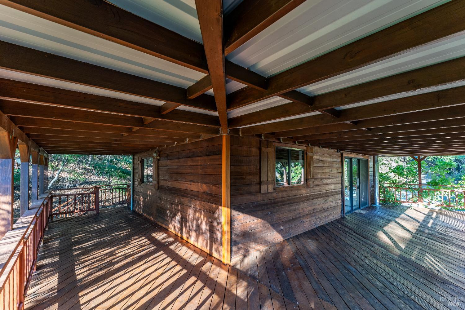 21500 Ridgeway Highway Potter Valley, CA 95469 - Photo 20 of 28 Upstairs deck