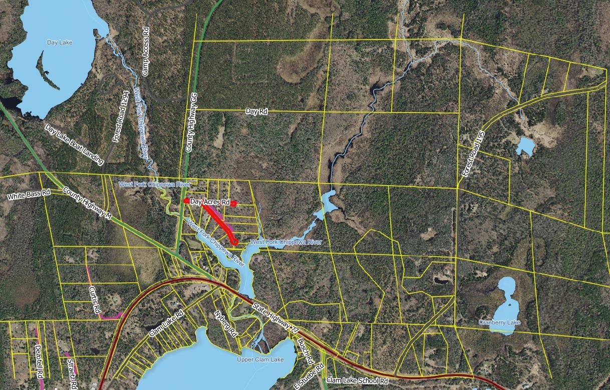 62-xxx Day Acres Road Clam Lake, WI 54517 - Photo 2 of 2