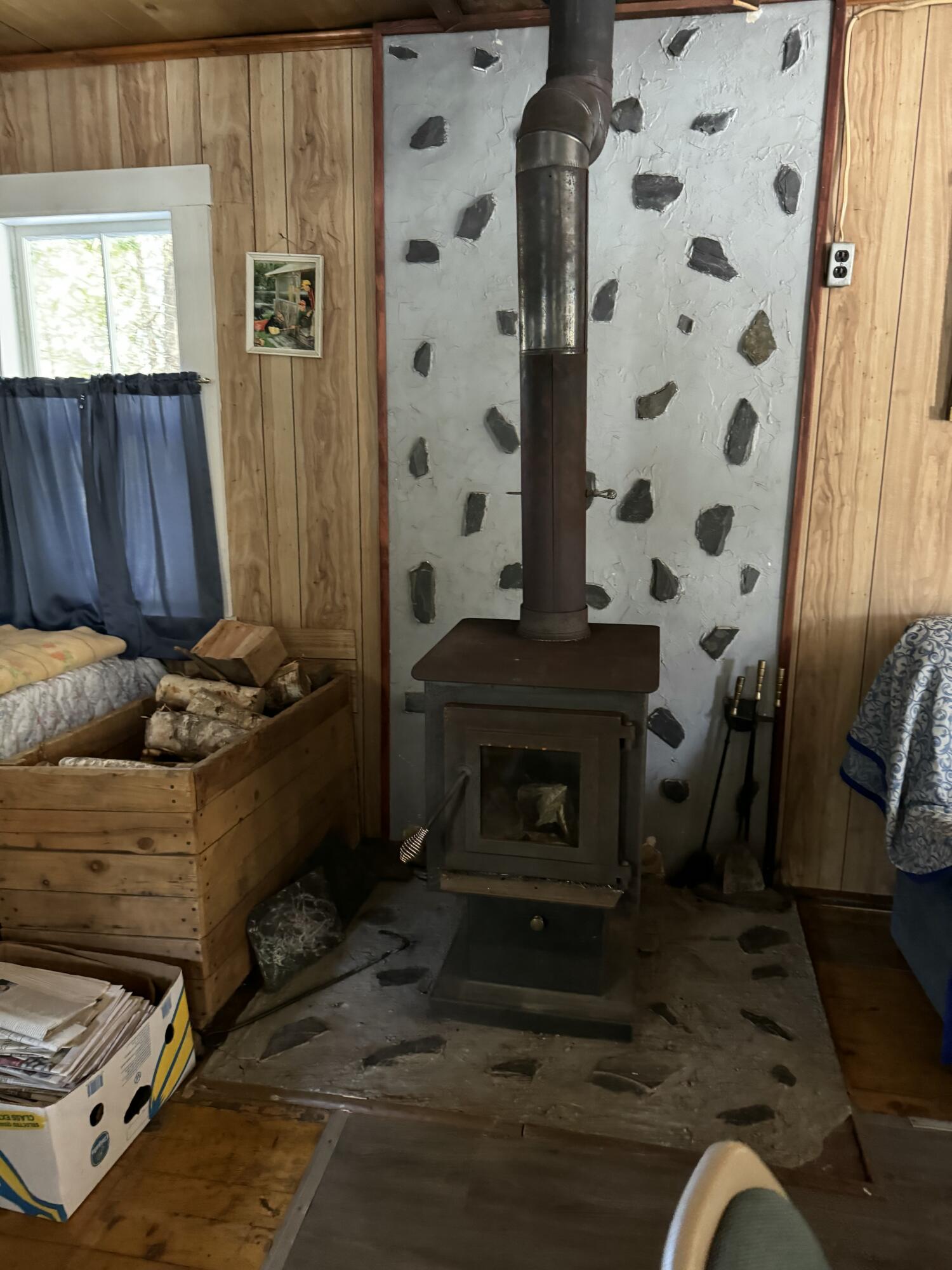78 Martin Road St. Albans, ME 04971 - Photo 13 of 23 wood stove