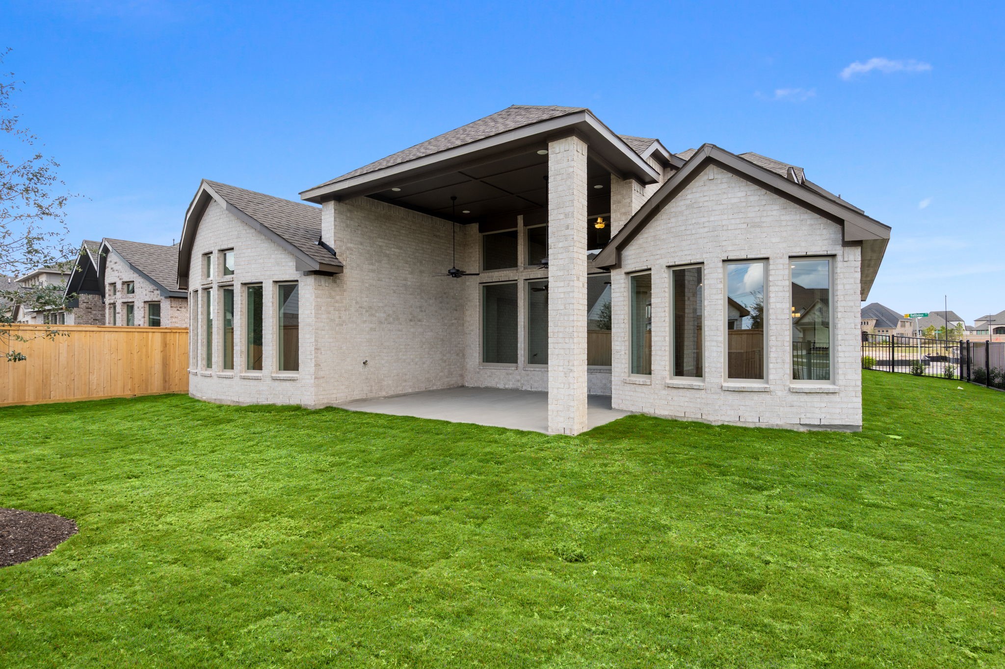 10726 Rattlebox Court Cypress, TX 77433 - Photo 28 of 36 a view of house with backyard