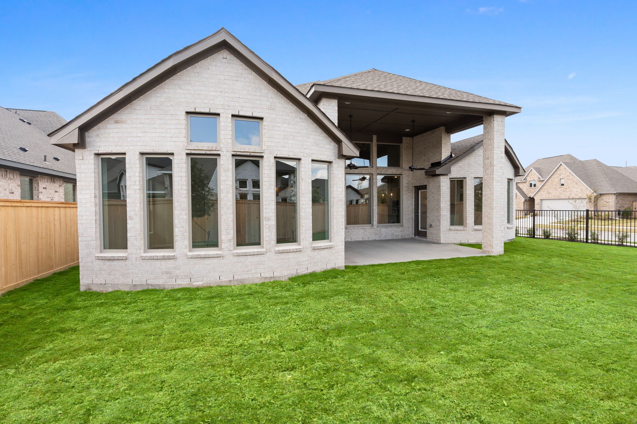 10726 Rattlebox Court Cypress, TX 77433 - Photo 29 of 36 a view of a house with a yard