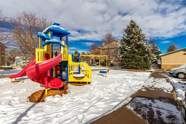 a view of outdoor space with seating area