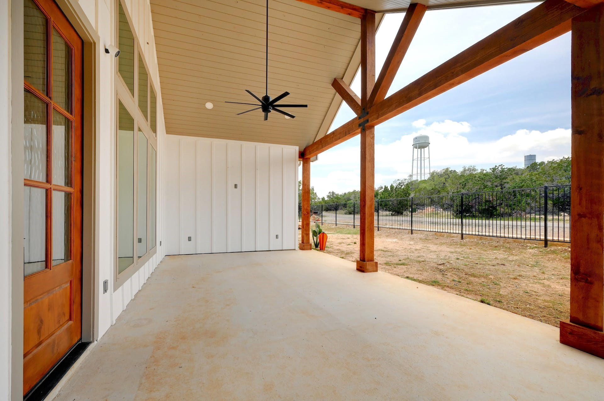 2 Cherokee Trail Wimberley, TX 78676 - Photo 26 of 26 a view of a room with a big yard and balcony