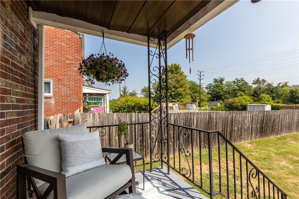 56 Elizabeth Street Pittsburgh, PA 15209 - Photo 3 of 30 a view of balcony with furniture