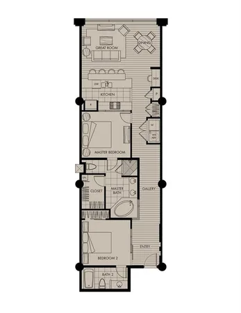 $3,000 | 2600 West 7th Street, Unit 2828, Fort Worth, TX 76107