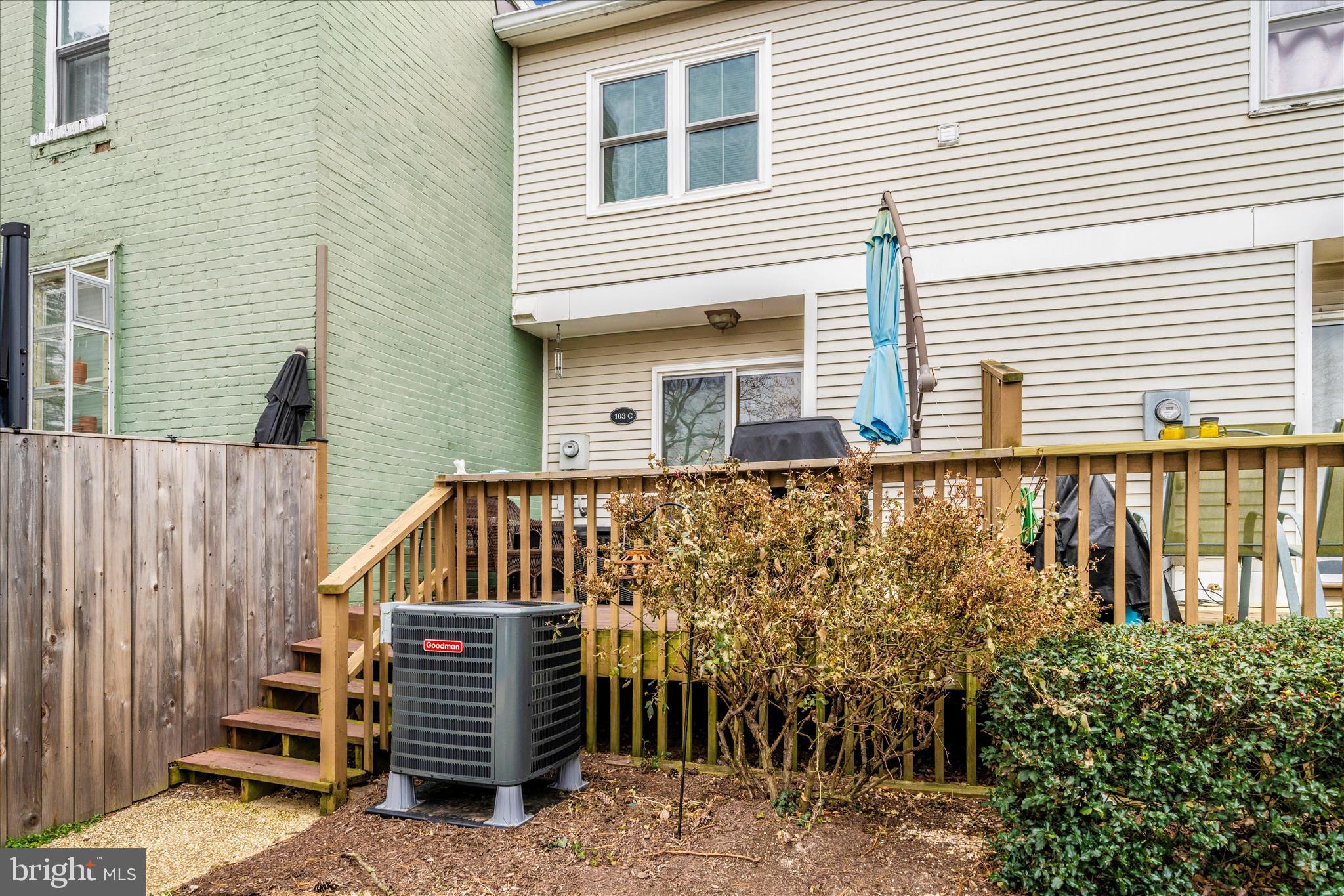 103 East 8th Street, Unit 103C Frederick, MD 21701 - Photo 31 of 34 a view of outdoor space and deck