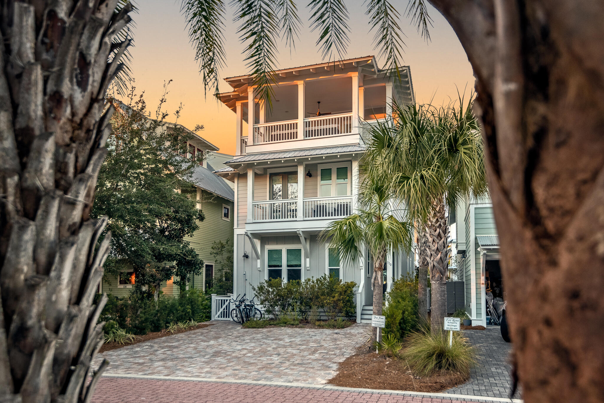 110 Surfer Lane Inlet Beach, FL 32461 - Photo 1 of 55 a front view of a house with a yard