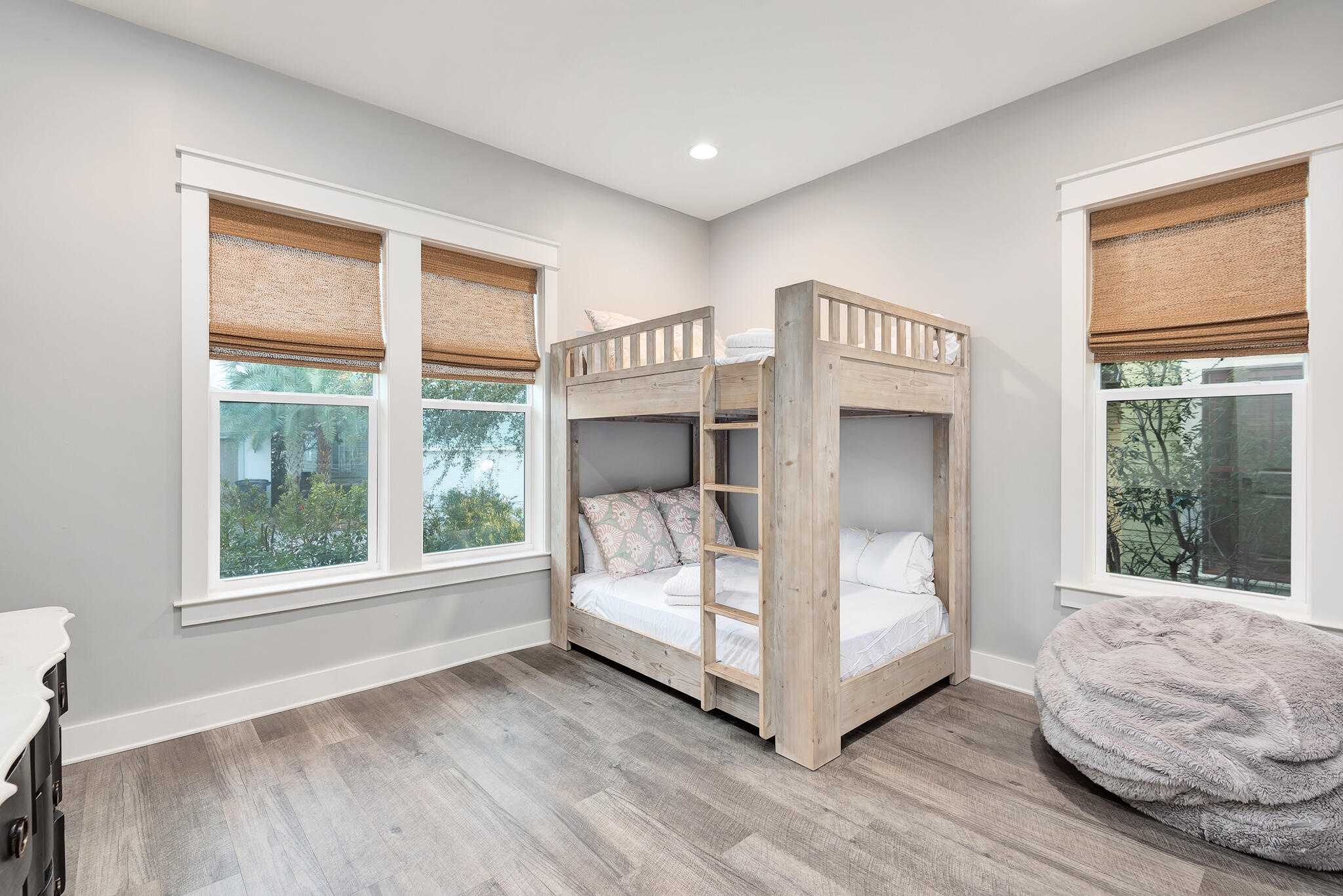 110 Surfer Lane Inlet Beach, FL 32461 - Photo 18 of 55 a bedroom with a bed and a large window