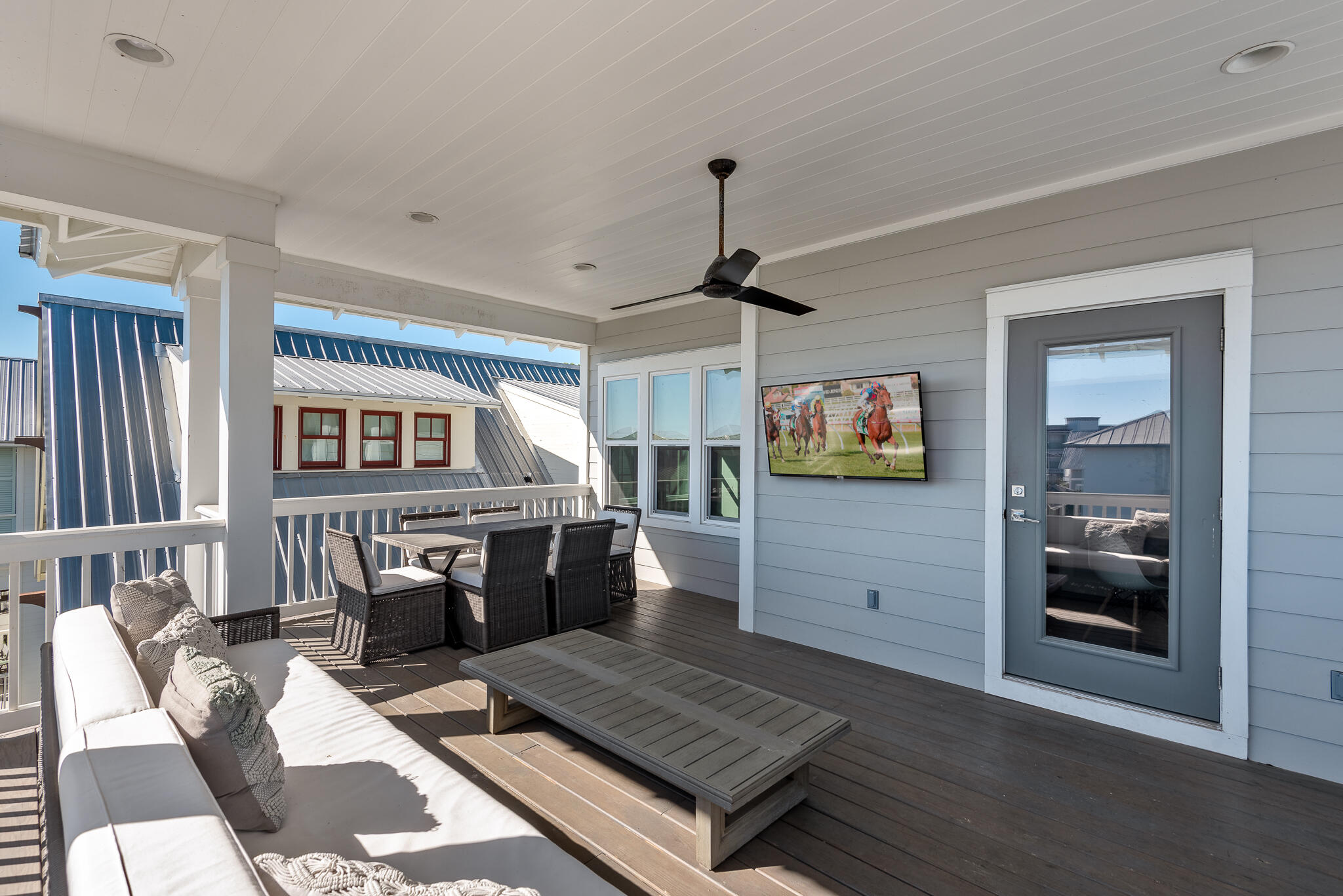 110 Surfer Lane Inlet Beach, FL 32461 - Photo 23 of 55 a living room with furniture and painting on the wall