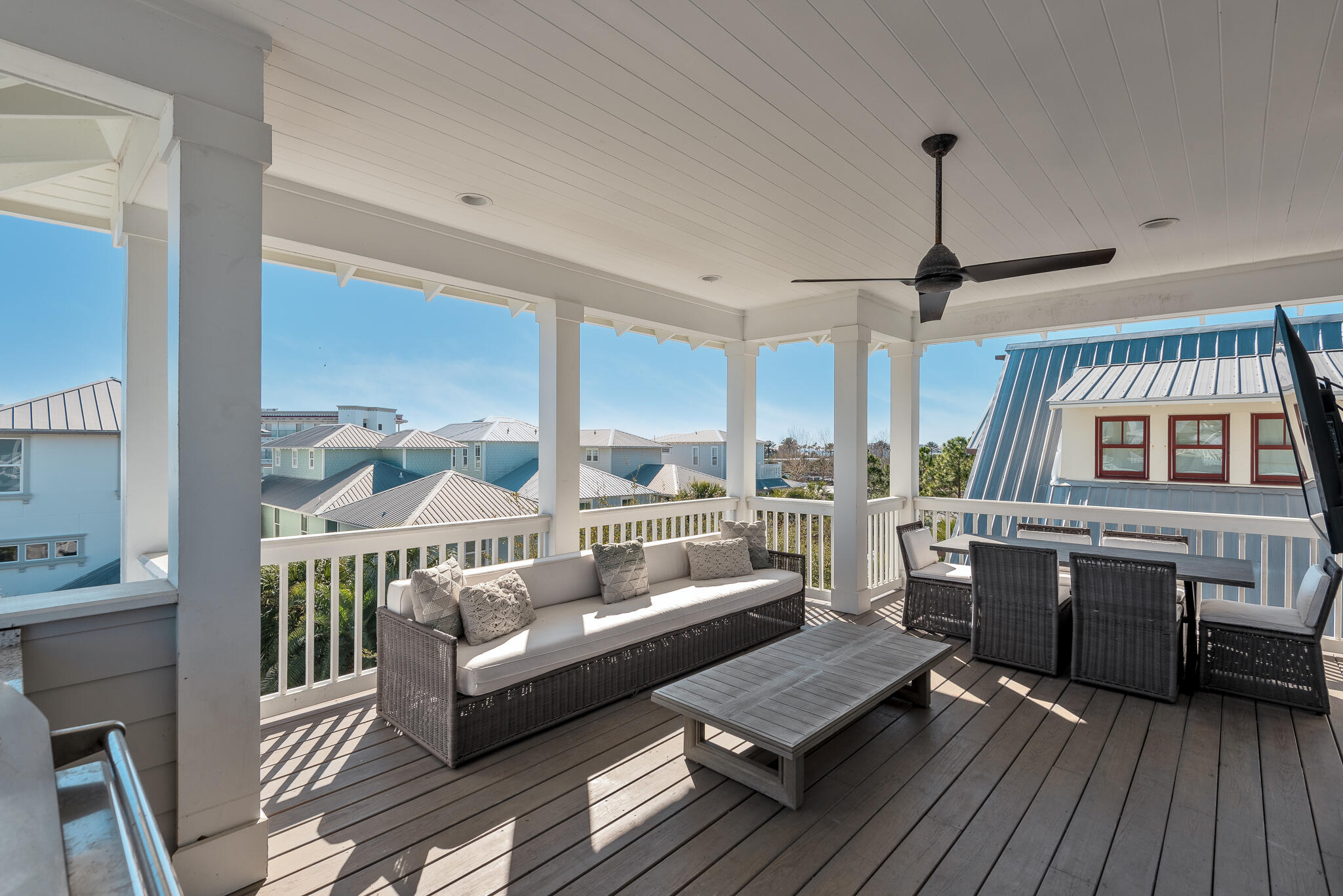 110 Surfer Lane Inlet Beach, FL 32461 - Photo 24 of 55 a living room with furniture and a table