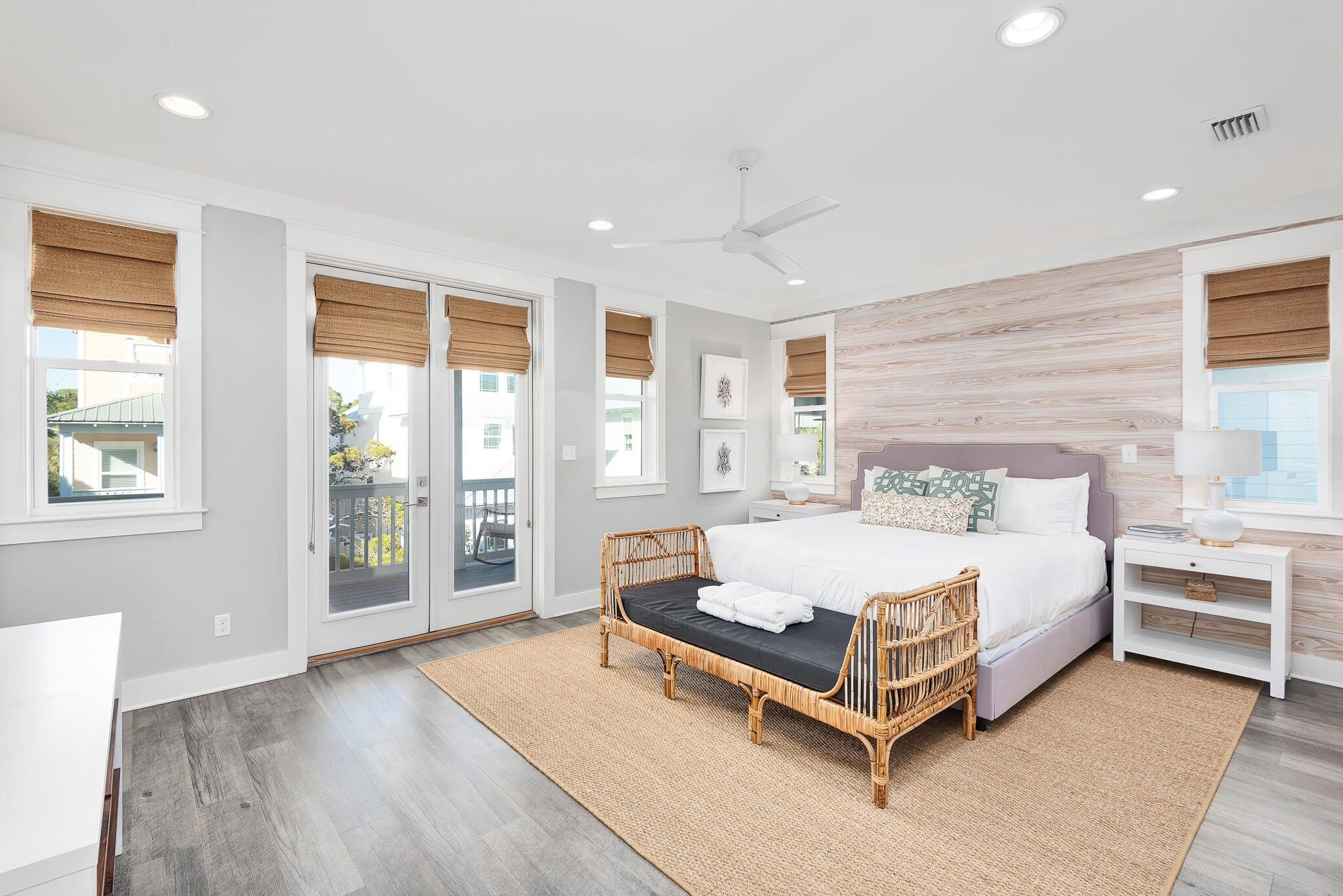 110 Surfer Lane Inlet Beach, FL 32461 - Photo 37 of 55 a bed sitting in a spacious bedroom next to a window