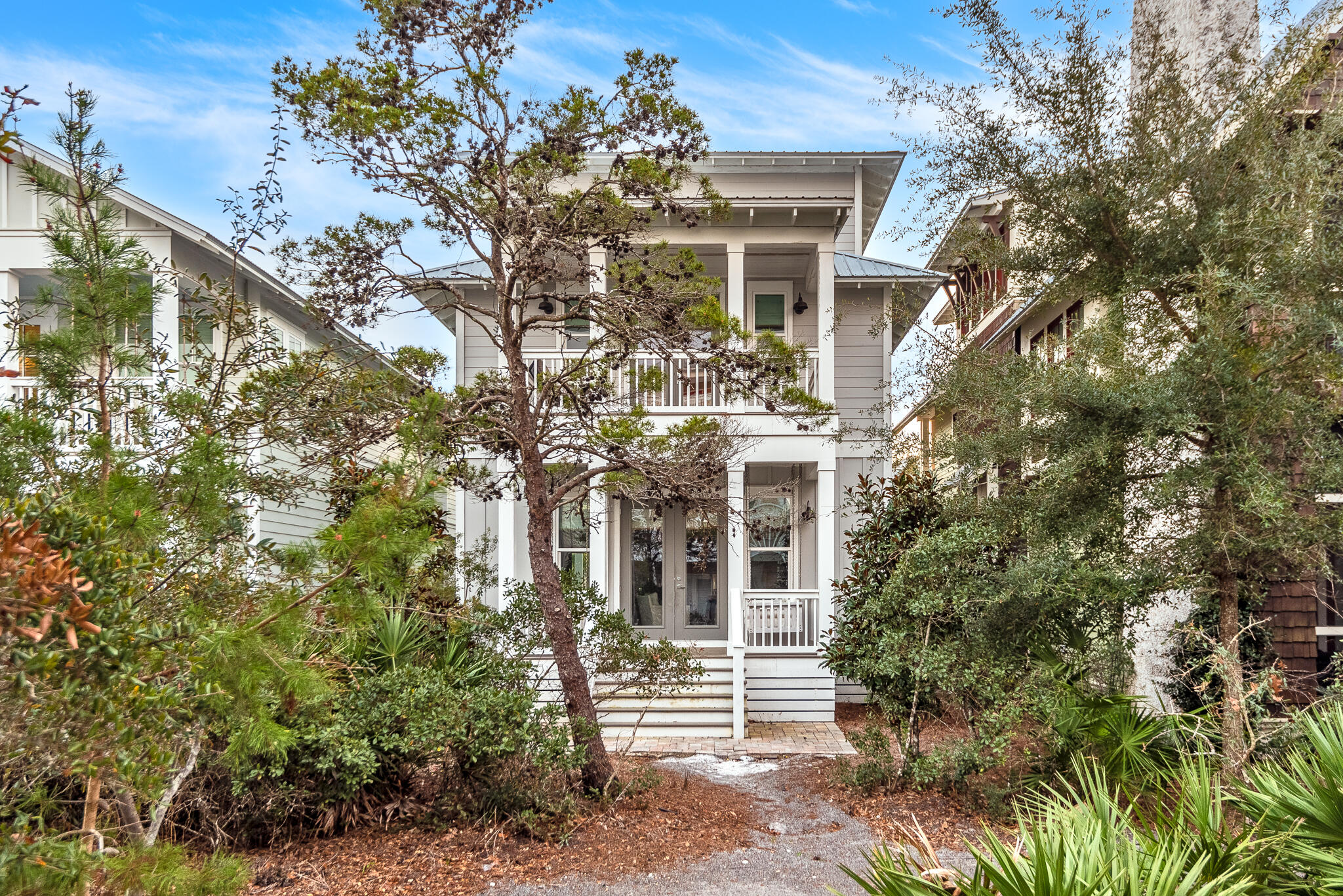 110 Surfer Lane Inlet Beach, FL 32461 - Photo 44 of 55 a front view of a house with a tree