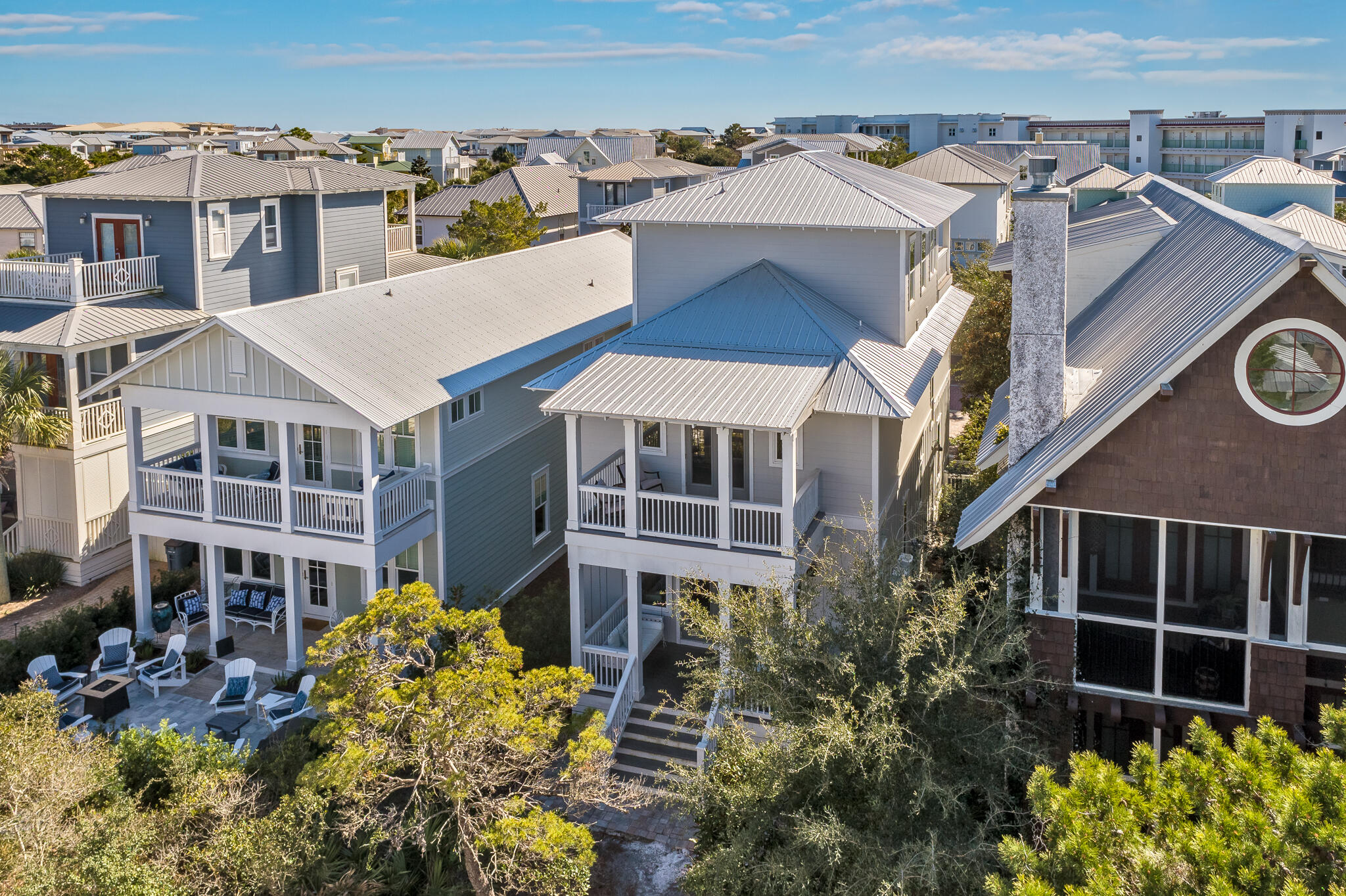 110 Surfer Lane Inlet Beach, FL 32461 - Photo 54 of 55 an aerial view of a house
