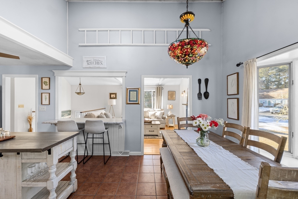 7 Carol Road Wareham, MA 02532 - Photo 16 of 42 a living room with furniture and chandelier