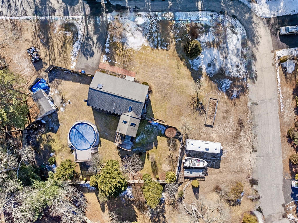 7 Carol Road Wareham, MA 02532 - Photo 5 of 42 an aerial view of residential house with outdoor space and parking