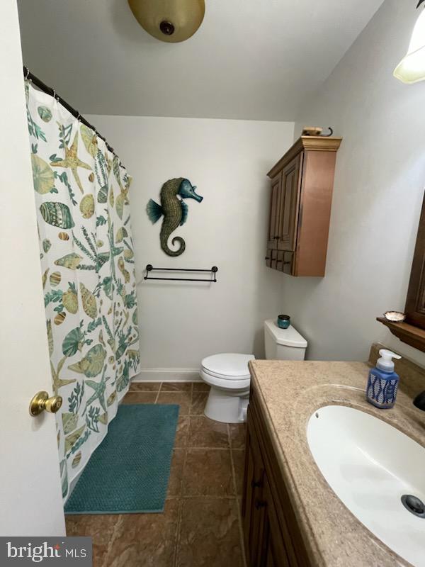 3223 Ascot Lane Fallston, MD 21047 - Photo 6 of 12 a bathroom with a granite countertop sink and a mirror