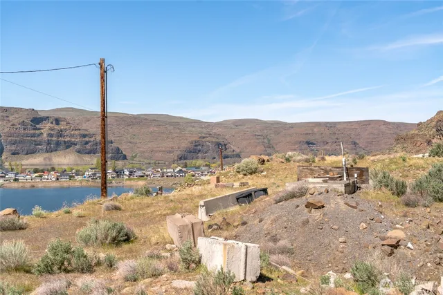 a terrace view with two chairs
