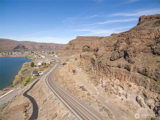 a view of a city with ocean view