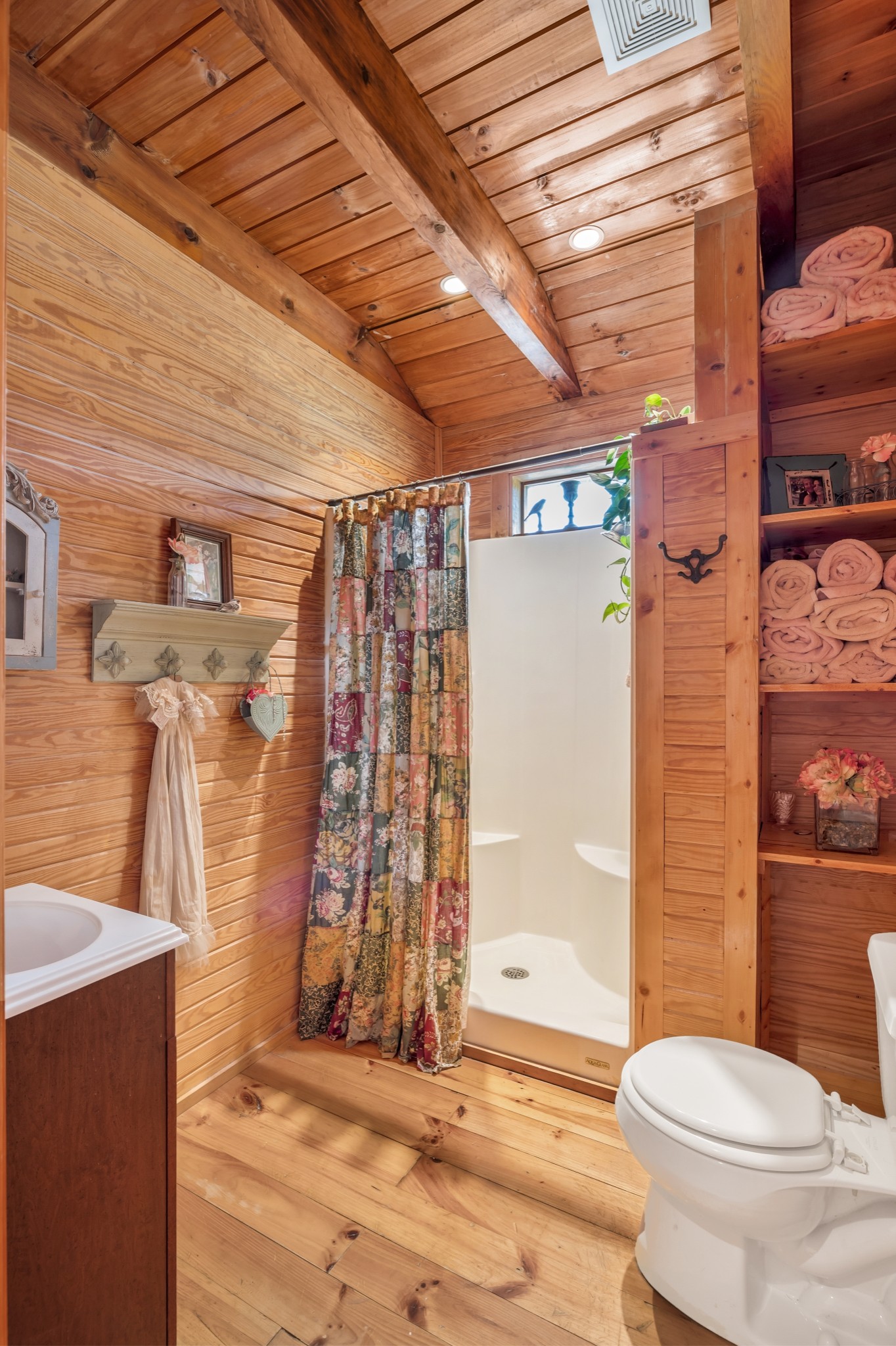 7997 Shoals Branch Road Primm Springs, TN 38476 - Photo 30 of 50 a bathroom with a toilet and a shower