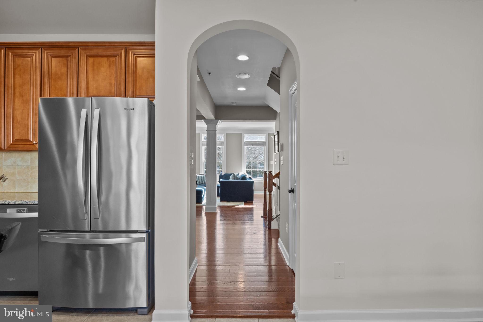 3745 William Daves Road Doylestown, PA 18902 - Photo 19 of 41 Kitchen Archway to the Living Room