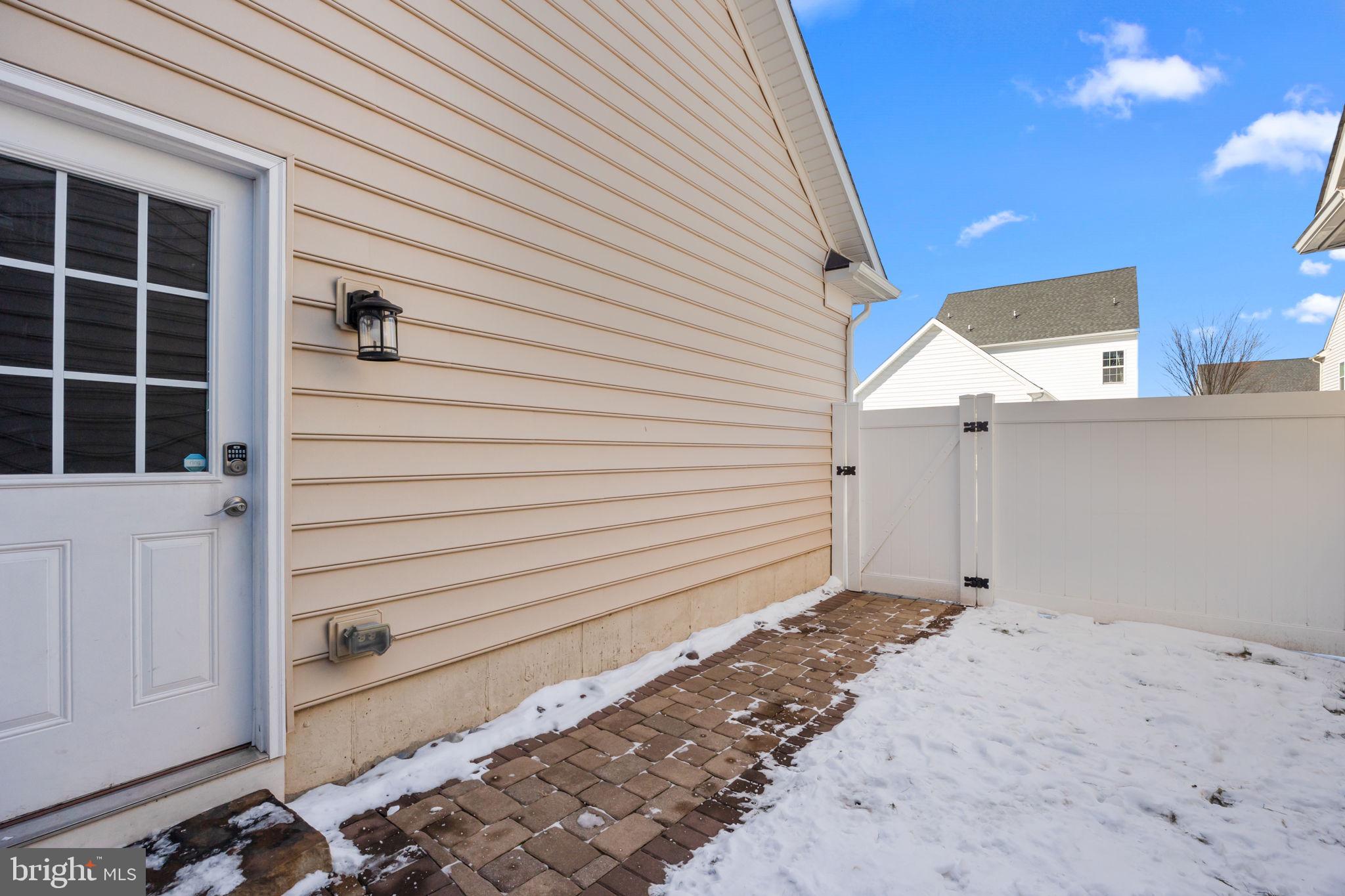 3745 William Daves Road Doylestown, PA 18902 - Photo 40 of 41 Walkway to Garage & Backyard