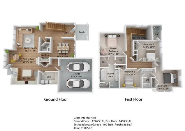 a picture of a floor plan