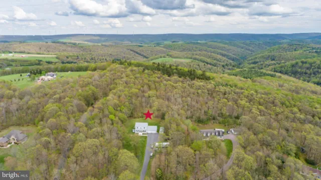 a view of lake with mountain