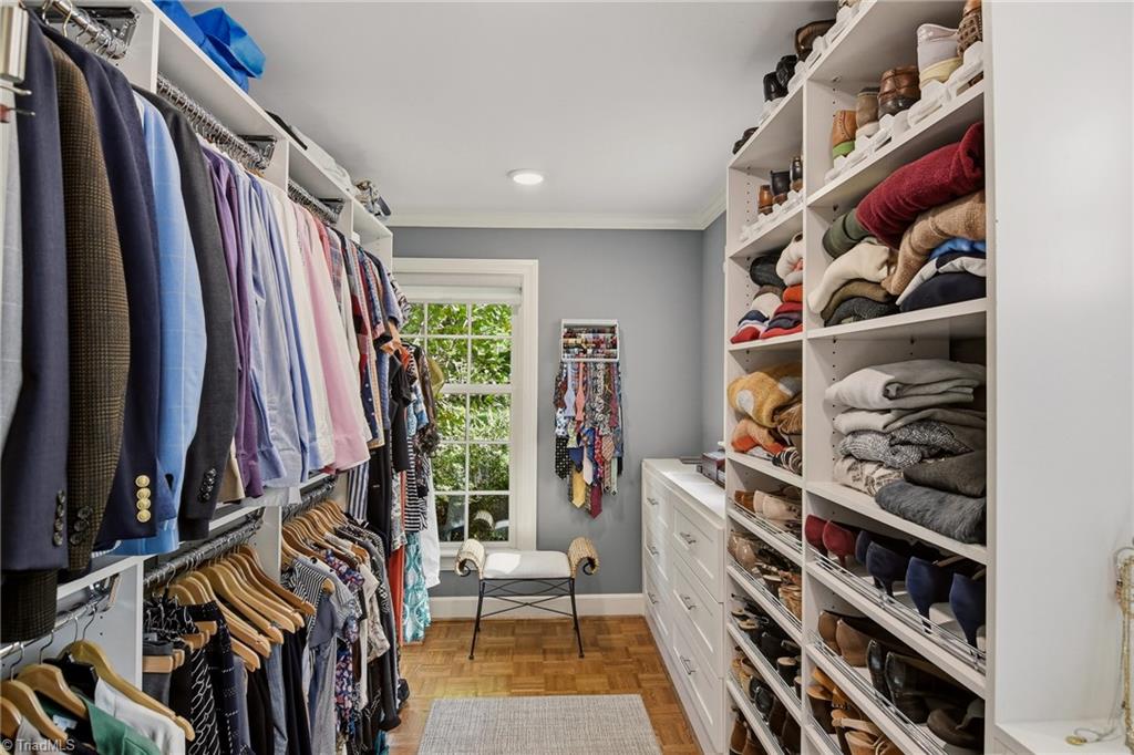 2862 Robinhood Road Winston-Salem, NC 27106 - Photo 22 of 50 Walk-in closet with built-in storage.