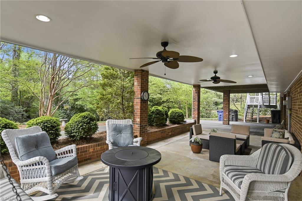 2862 Robinhood Road Winston-Salem, NC 27106 - Photo 43 of 50 Lower level covered patio