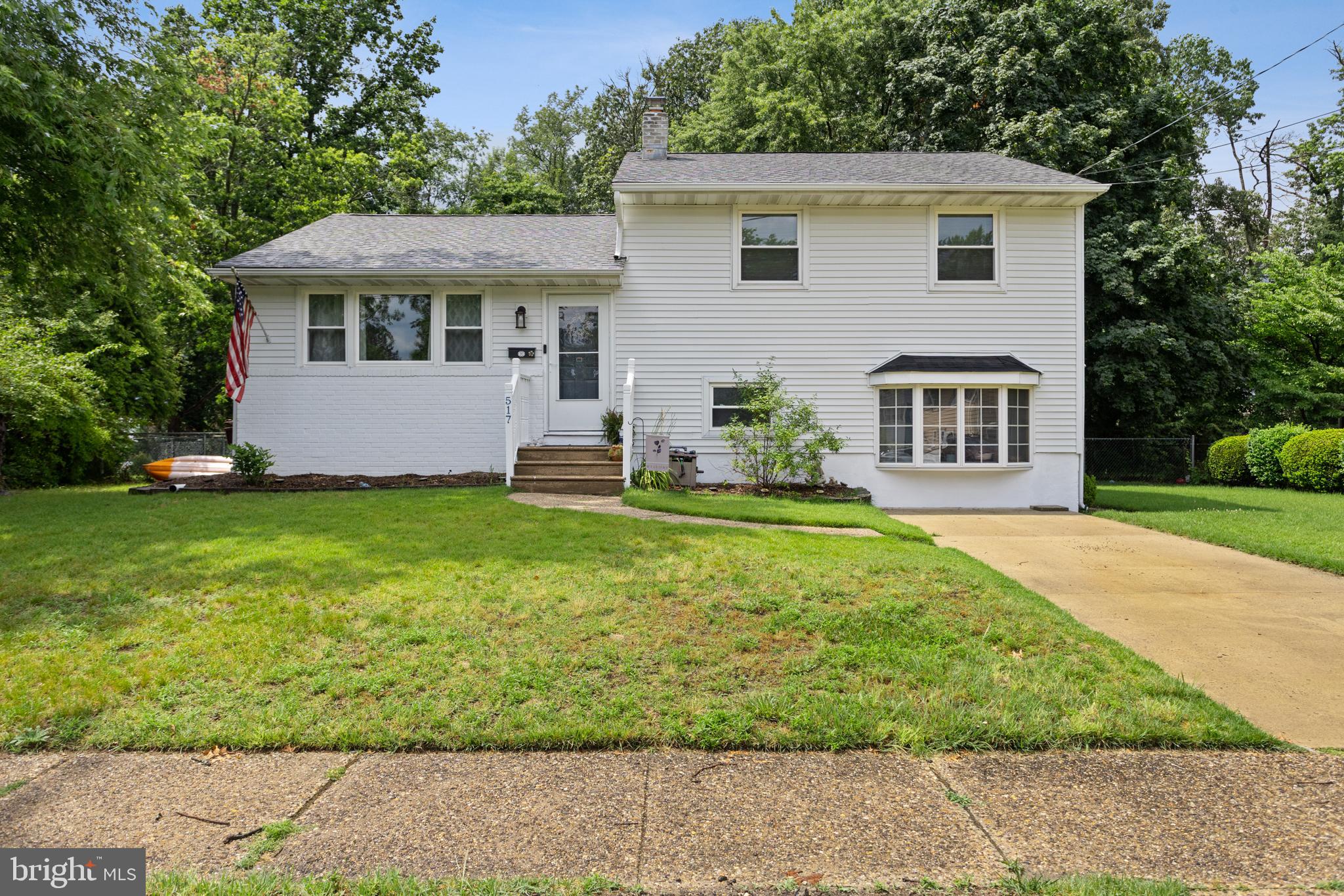 517 8 Street Riverside, NJ 08075 - Photo 1 of 29 a front view of a house with garden