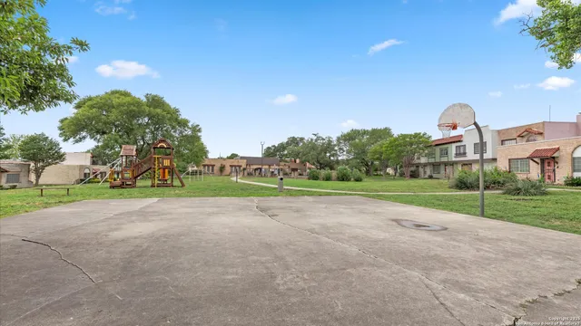a view of parking area